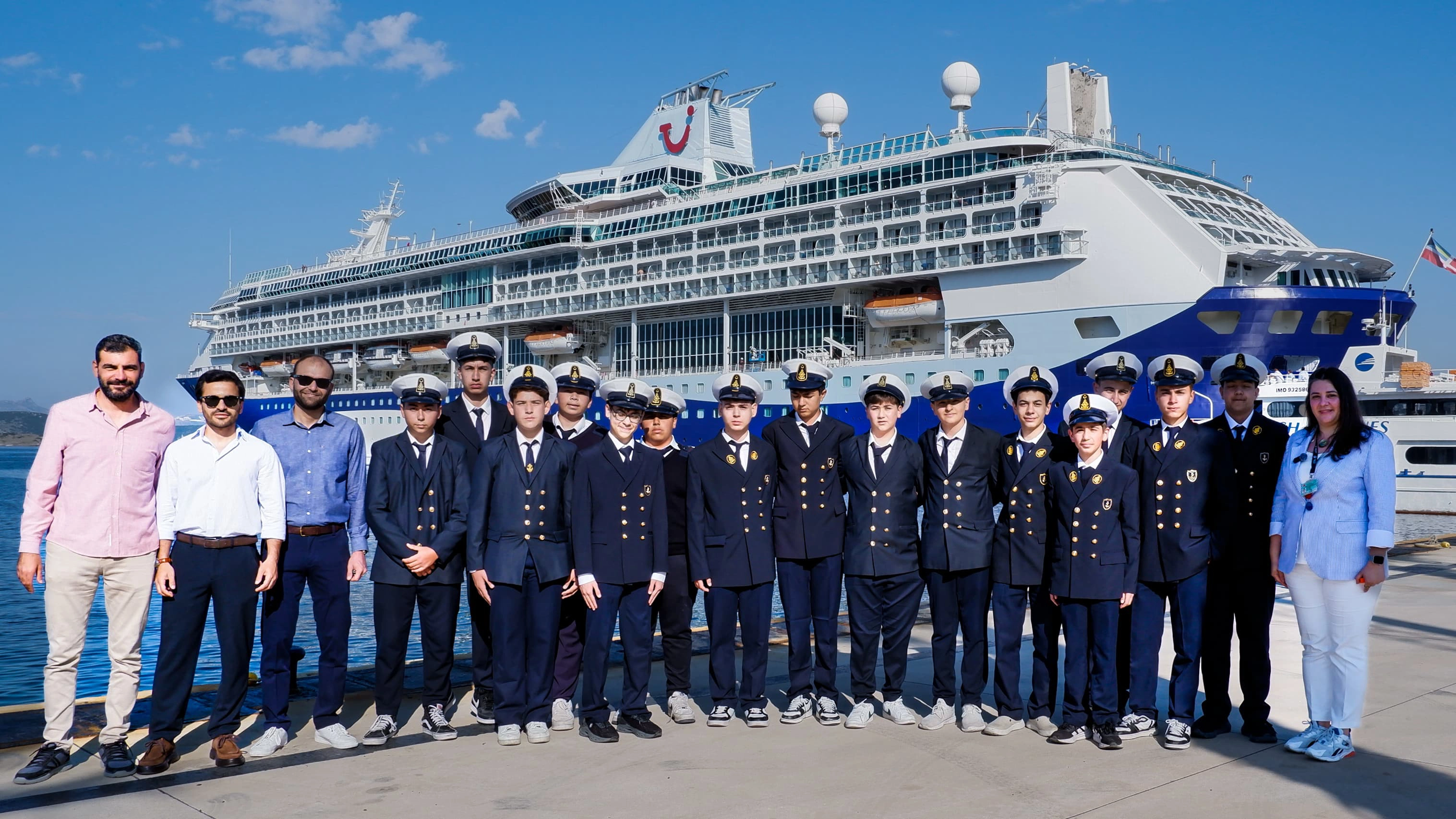 One Day. One Ship. One Future: Bodrum Ignites Maritime Dreams Bodrum Cruise Port and Marella Discovery 2 Inspire the Mariners of Tomorrow  (Image at LateCruiseNews.com - May 2025)
