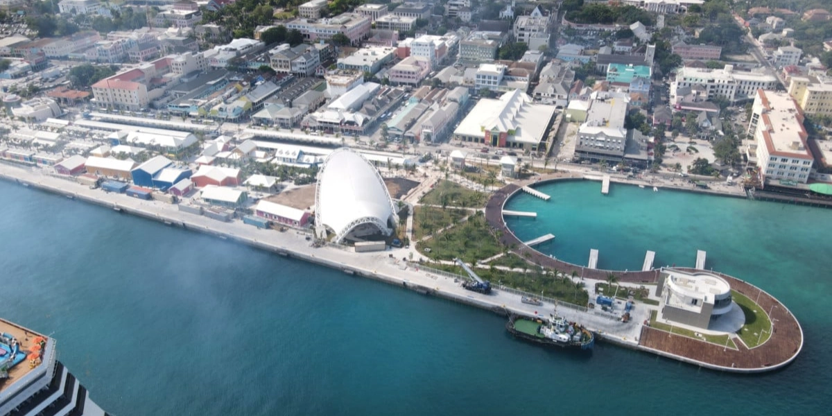 Nassau Reimagined: New Bahamas Cruise Port Set to Open on May 26, 2023 (Image at LateCruiseNews.com - May 2023)
