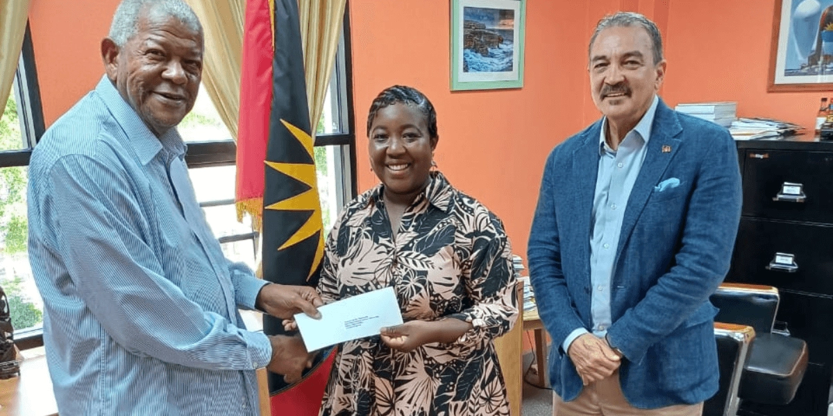 Antigua Cruise Port Sponsors Halcyon Steel Orchestra For 2024 Panorama Festival  (Image at LateCruiseNews.com - August 2024)
