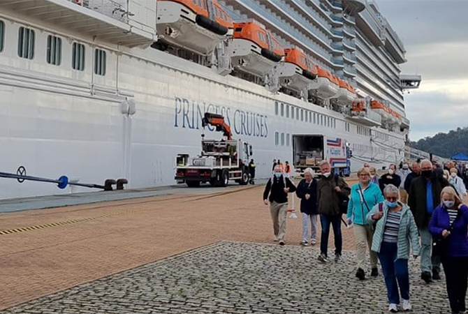 M GPH's First Call In Vigo Cruise Port