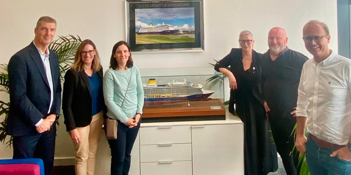 Malaga, Spain: A Delegation From The Port And Destination Meets The Cruise Lines From The United Kingdom    (Image at LateCruiseNews.com - July 2023)