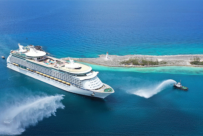M Royal Caribbean’S Adventure Of The Seas Arrives At Nassau Cruise Port1