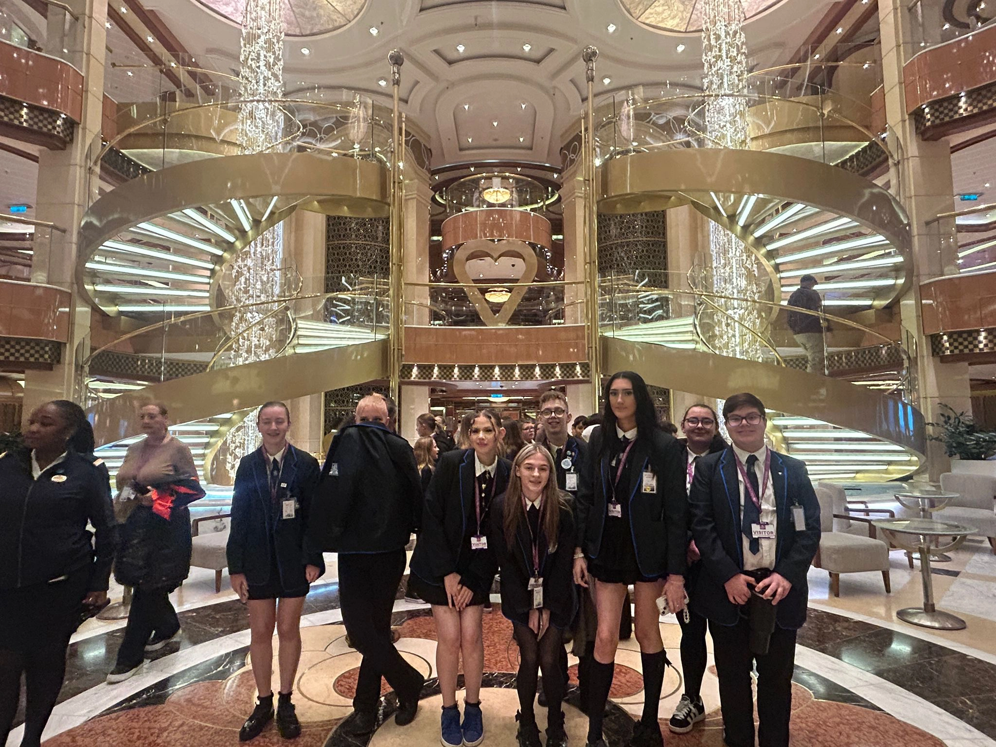 Greenock Cruise Port & Regal Princess Hosts Local Schools on Final Call of the Season  (Image at LateCruiseNews.com - October 2025)